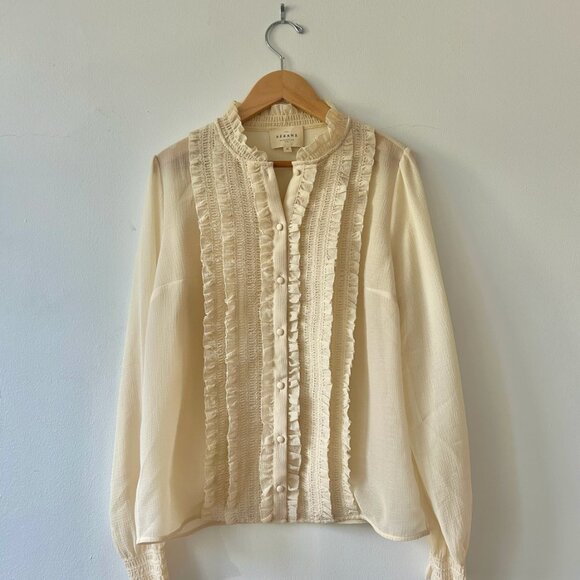 Sezane Tops - NWOT- Sezane Chemise Gasby